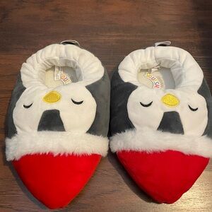 Penguin Plush Slippers